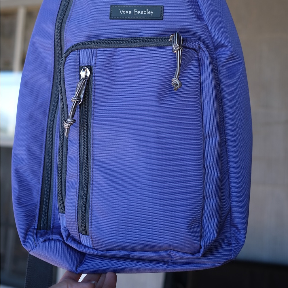 Brand new Vera Bradley Side body backpack